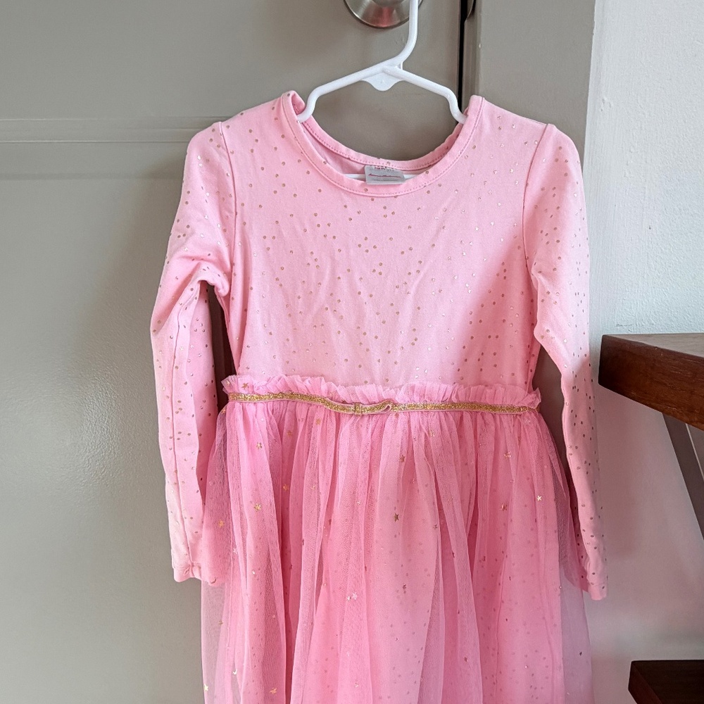 Hanna Anderson Shimmer Star dress